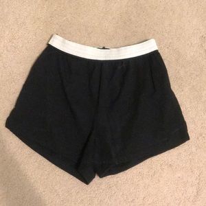Black Soffe Shorts